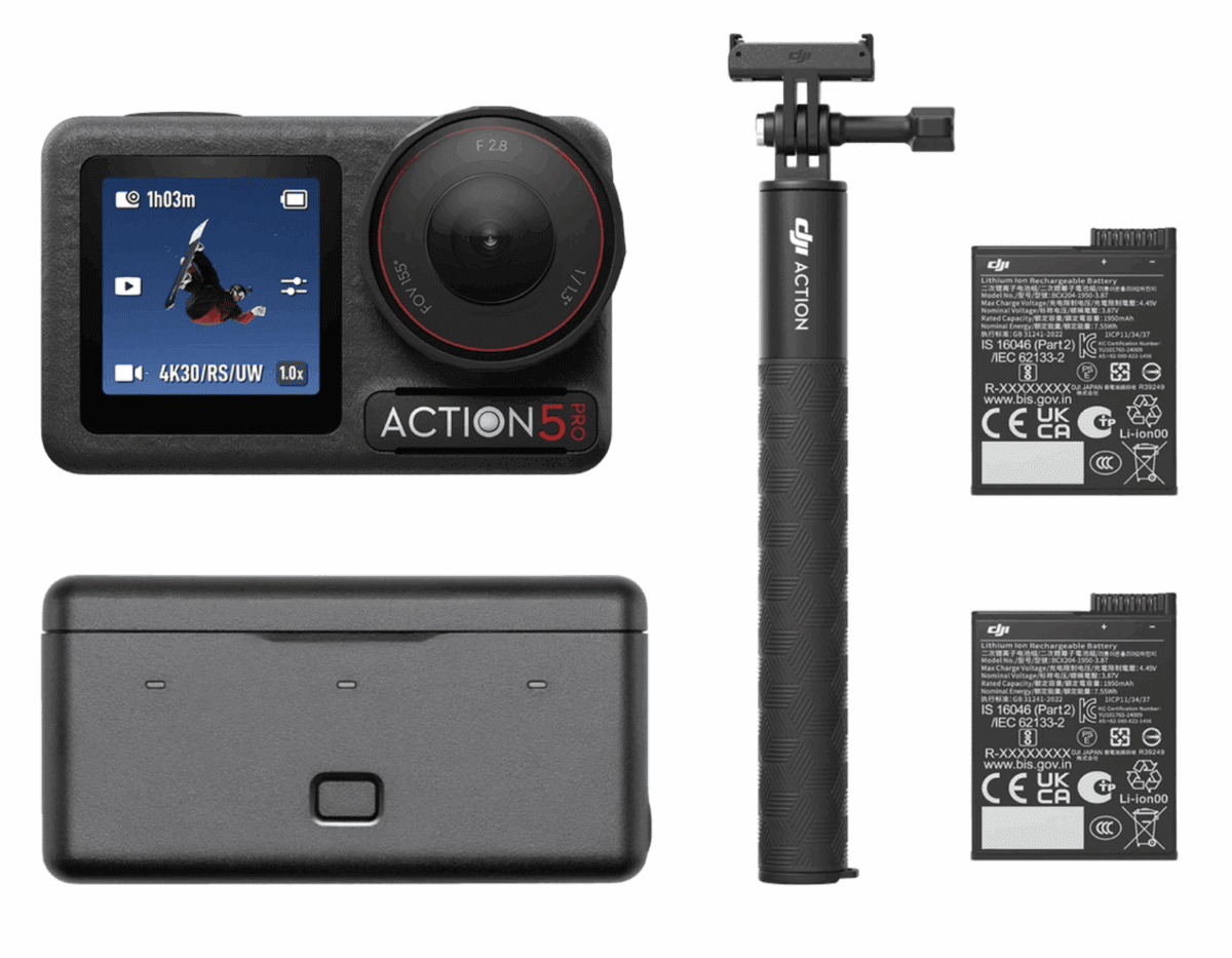 Win a DJI Osmo Action 5 Pro Camera Adventure Combo + Instant Wins - Image 6